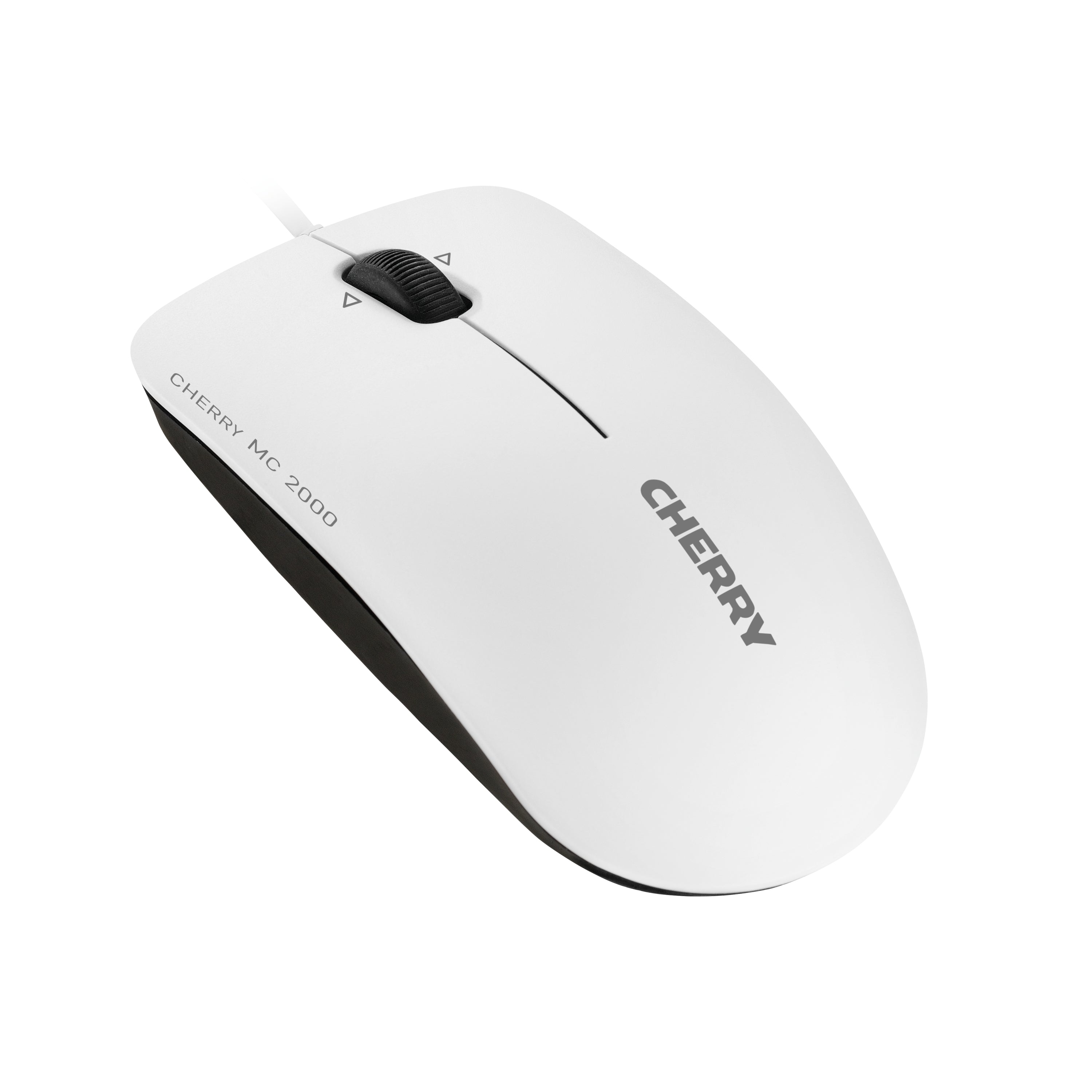 CHERRY MC 2000 Corded Mouse with Tilt Wheel, Pale Grey, USB (JM-0600-0)