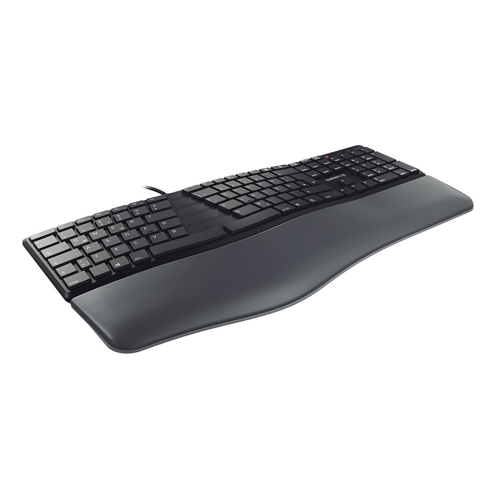 CHERRY KC 4500 ERGO keyboard Universal USB QWERTY US English Black (JK-4500EU-2)