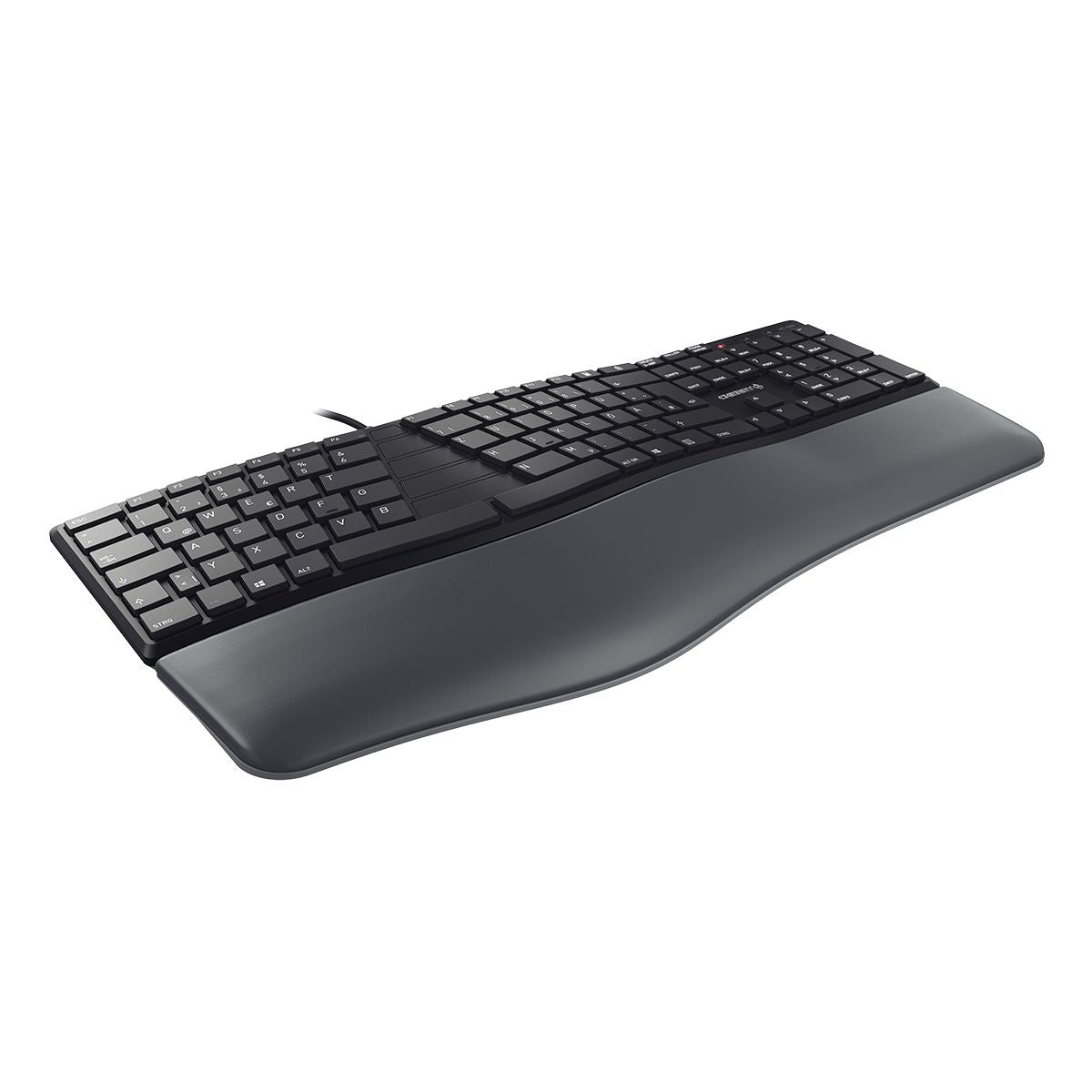 CHERRY KC 4500 ERGO keyboard Universal USB QWERTY US English Black (JK-4500EU-2)