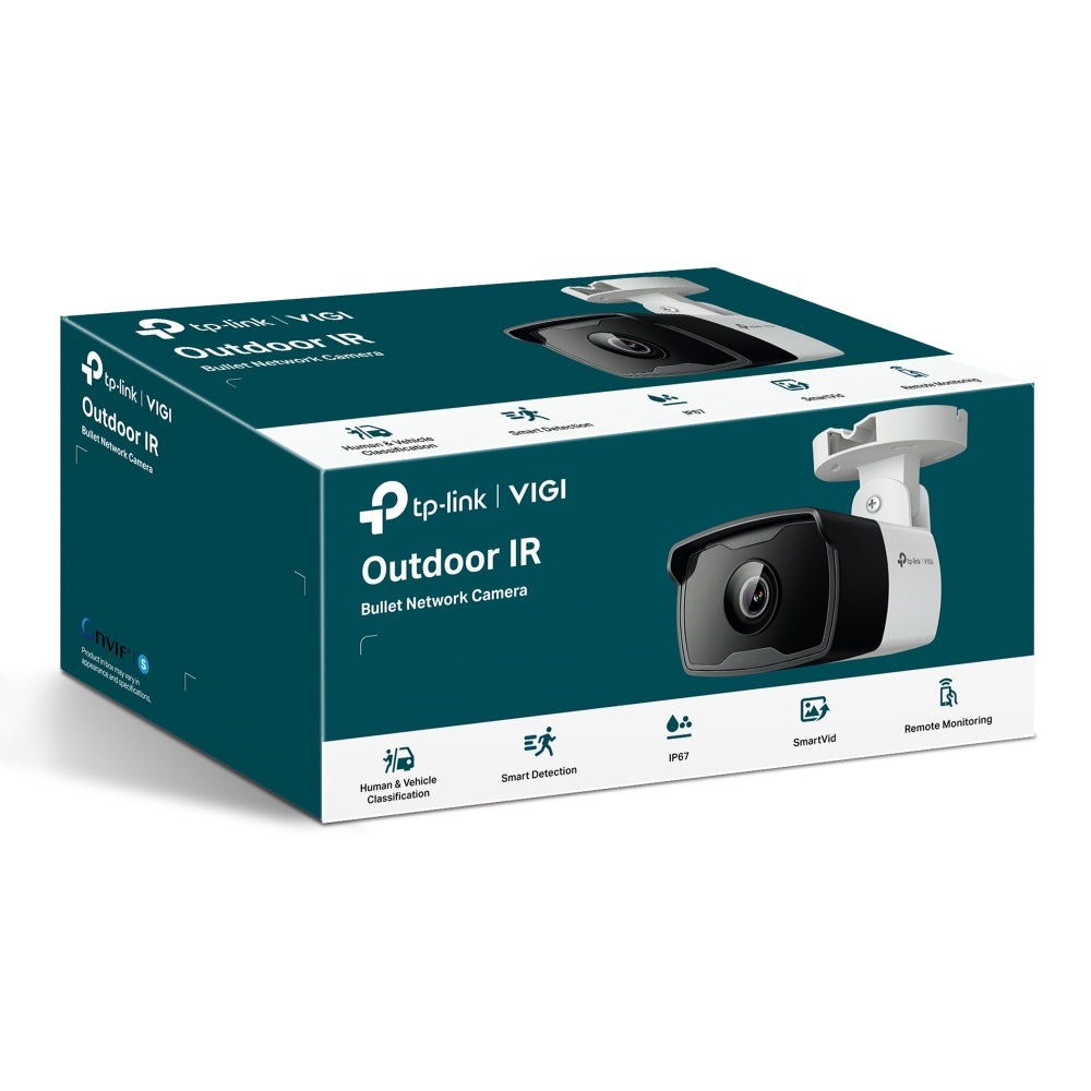 TP-Link VIGI C320I(4mm) Bullet IP security camera Indoor & outdoor 1920 x 1080 pixels Ceiling/Wall/Pole (VIGI C320I(4MM))