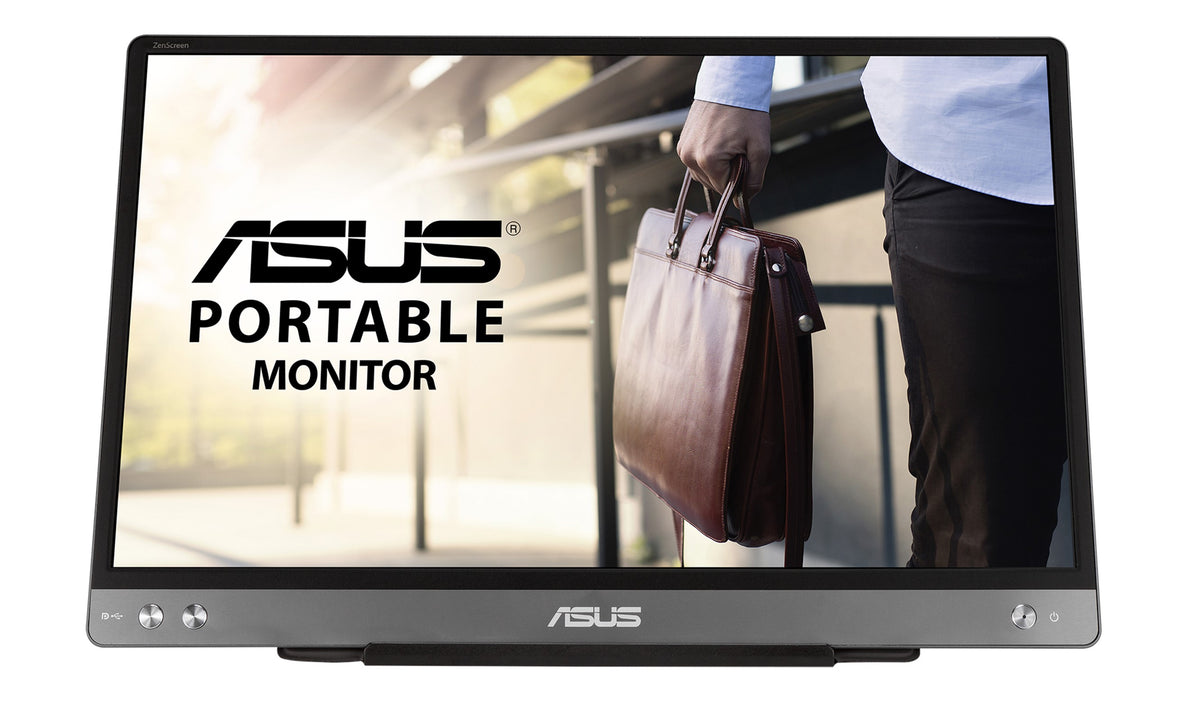 ASUS MB14AC computer monitor 35.6 cm (14") 1920 x 1080 pixels Full HD Grey (90LM0631-B01170)
