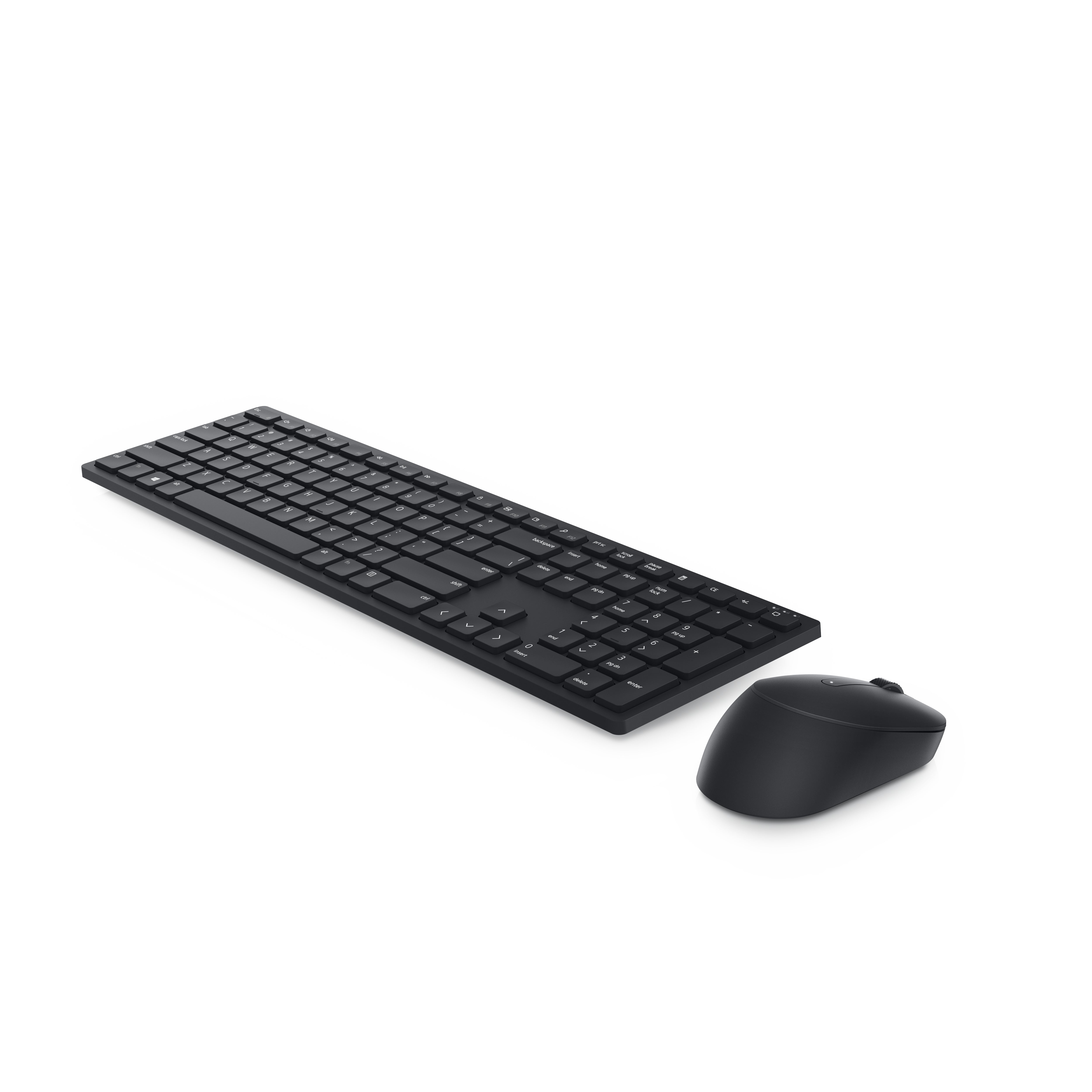 DELL Pro Keyboard and Mouse - KM5221W - German (QWERTZ) - Black (KM5221WBKB-GER)