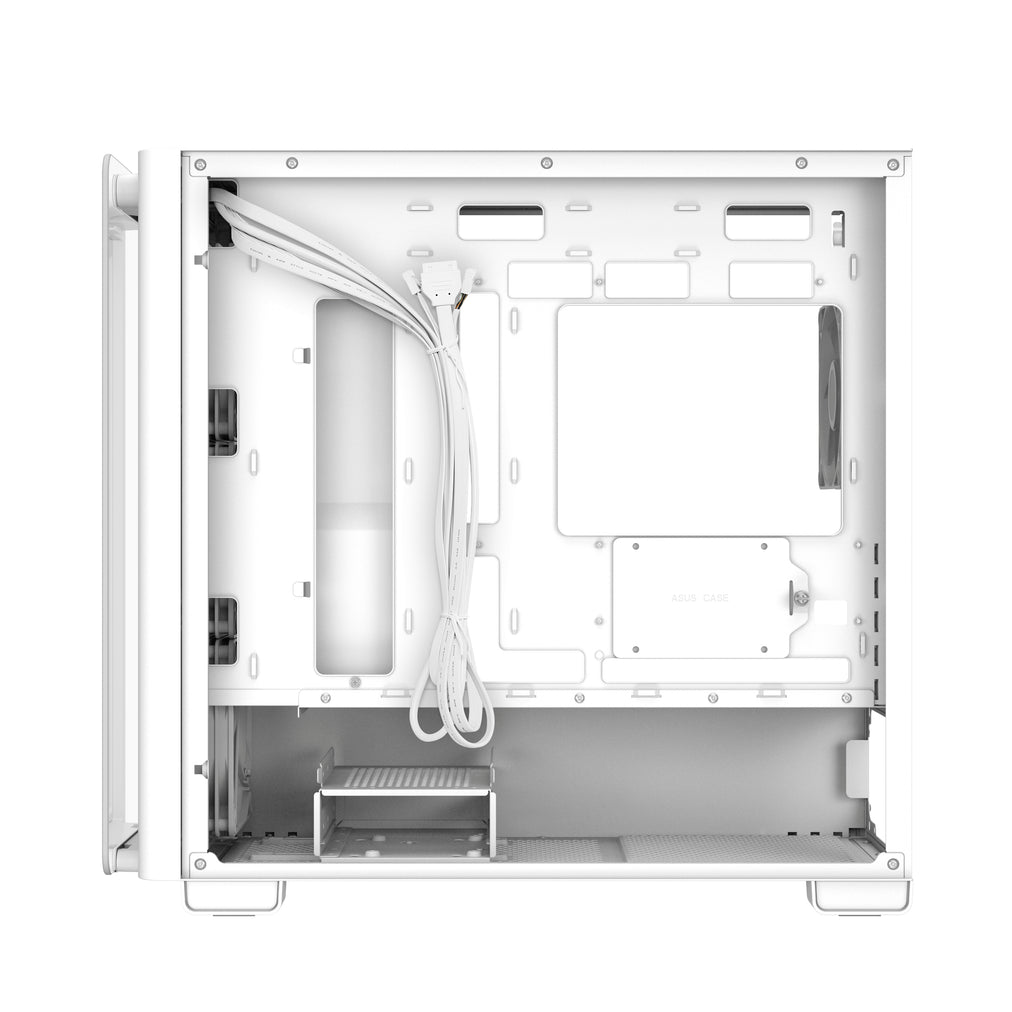 ASUS A23 PLUS TG ARGB WHITE Micro Tower (90DC00K3-B19010)