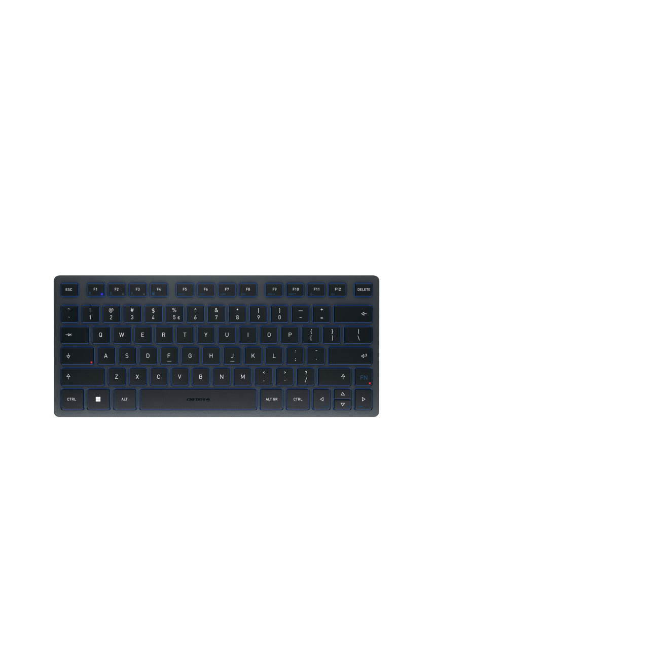 CHERRY KW 7100 MINI BT keyboard Universal Bluetooth QWERTY US International Blue (JK-7100EU-22)