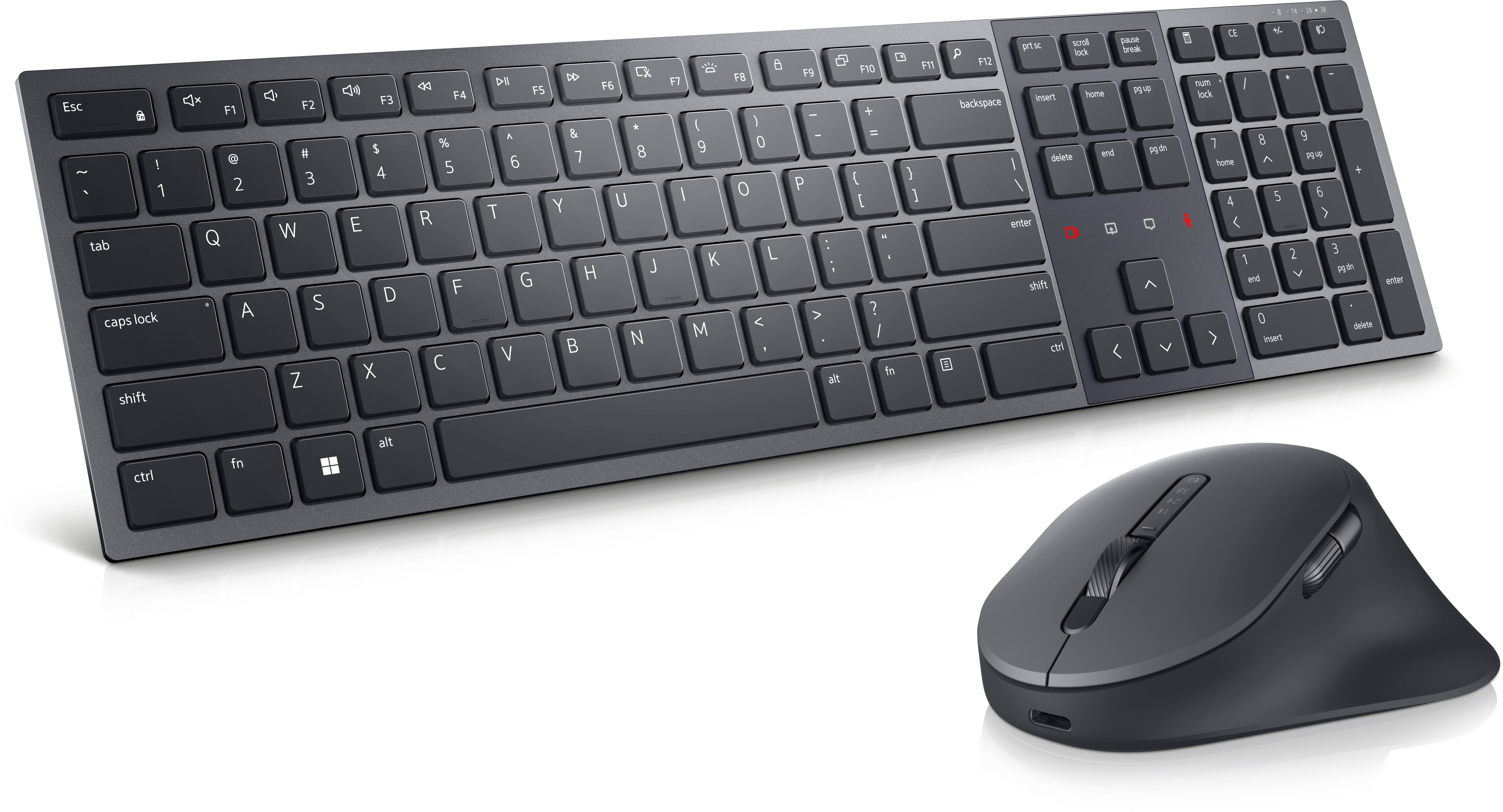 DELL Pro Premium Collaboration Keyboard and Mouse - KM900 - German (QWERTZ) (KM900-GR-GER)