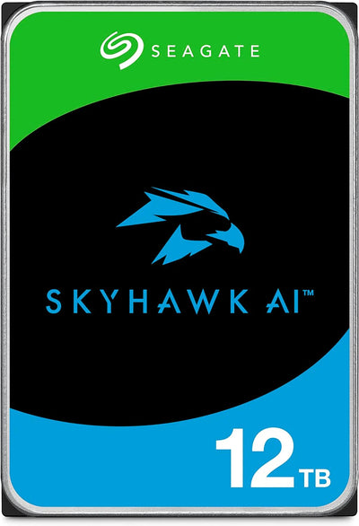 Seagate SkyHawk internal hard drive 12 TB 7200 RPM 512 MB 3.5" Serial ATA III (ST12000VE003)