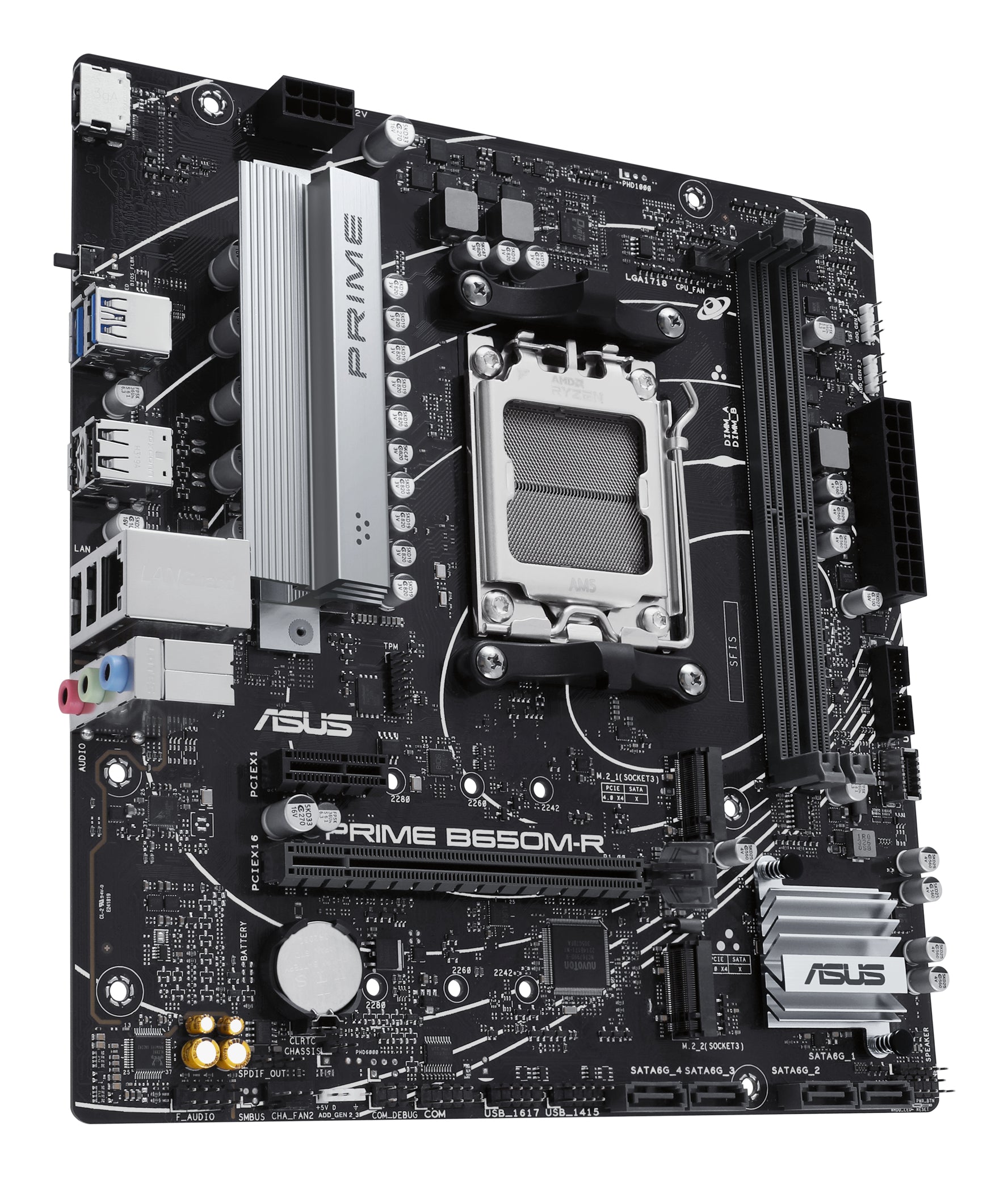 ASUS PRIME B650M-R AMD B650 Socket AM5 micro ATX (90MB1H30-M0EAY0)