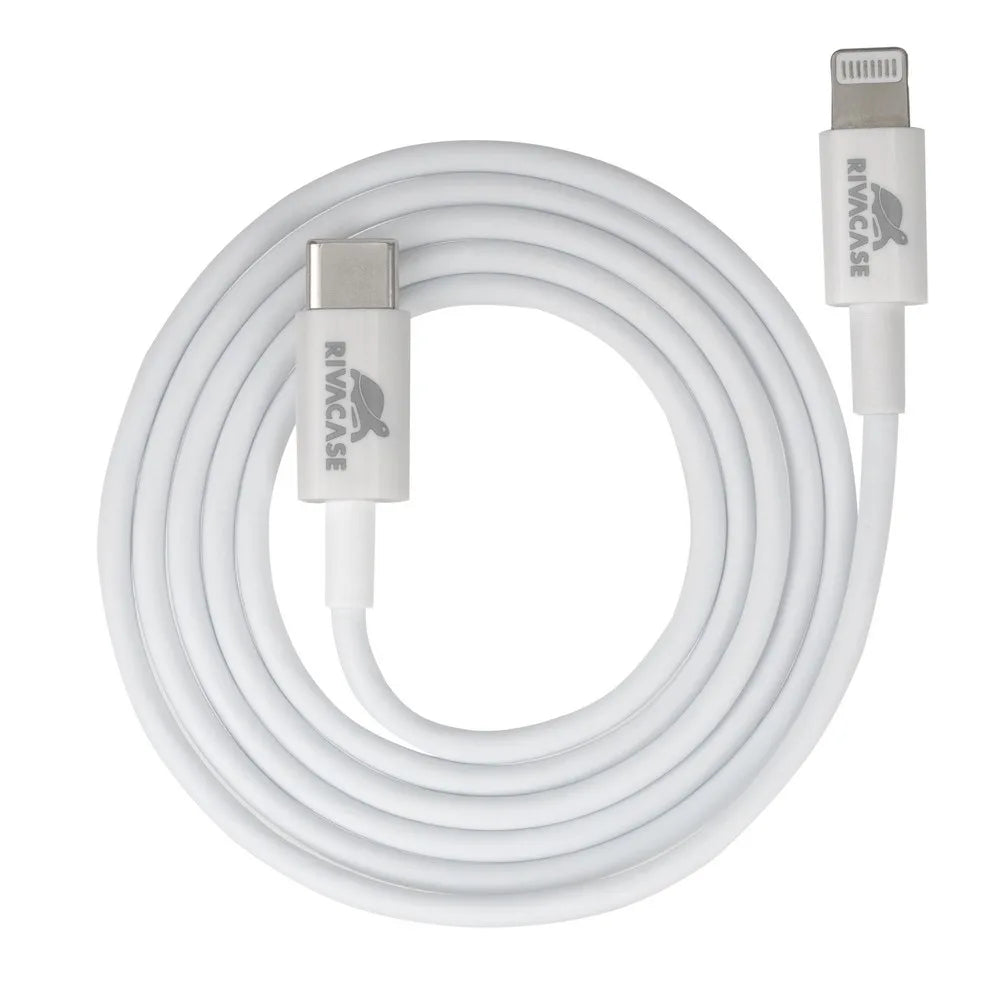Kabl Type-C na Lightning 1.0m Rivacase PS6017 (white)