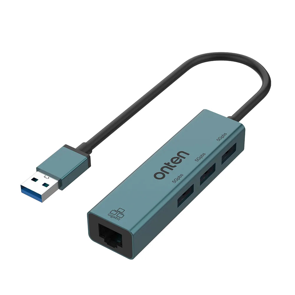 USB Type-C hub + RJ45 Onten 5220