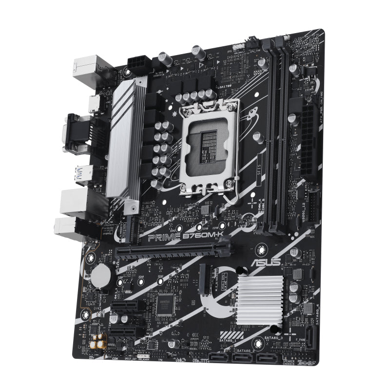 ASUS PRIME B760M-K Intel B760 LGA 1700 micro ATX (90MB1FI0-M1EAY0)
