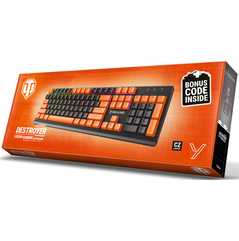 YENKEE YKB WT300US DESTROYER mehanička/outemu red switch