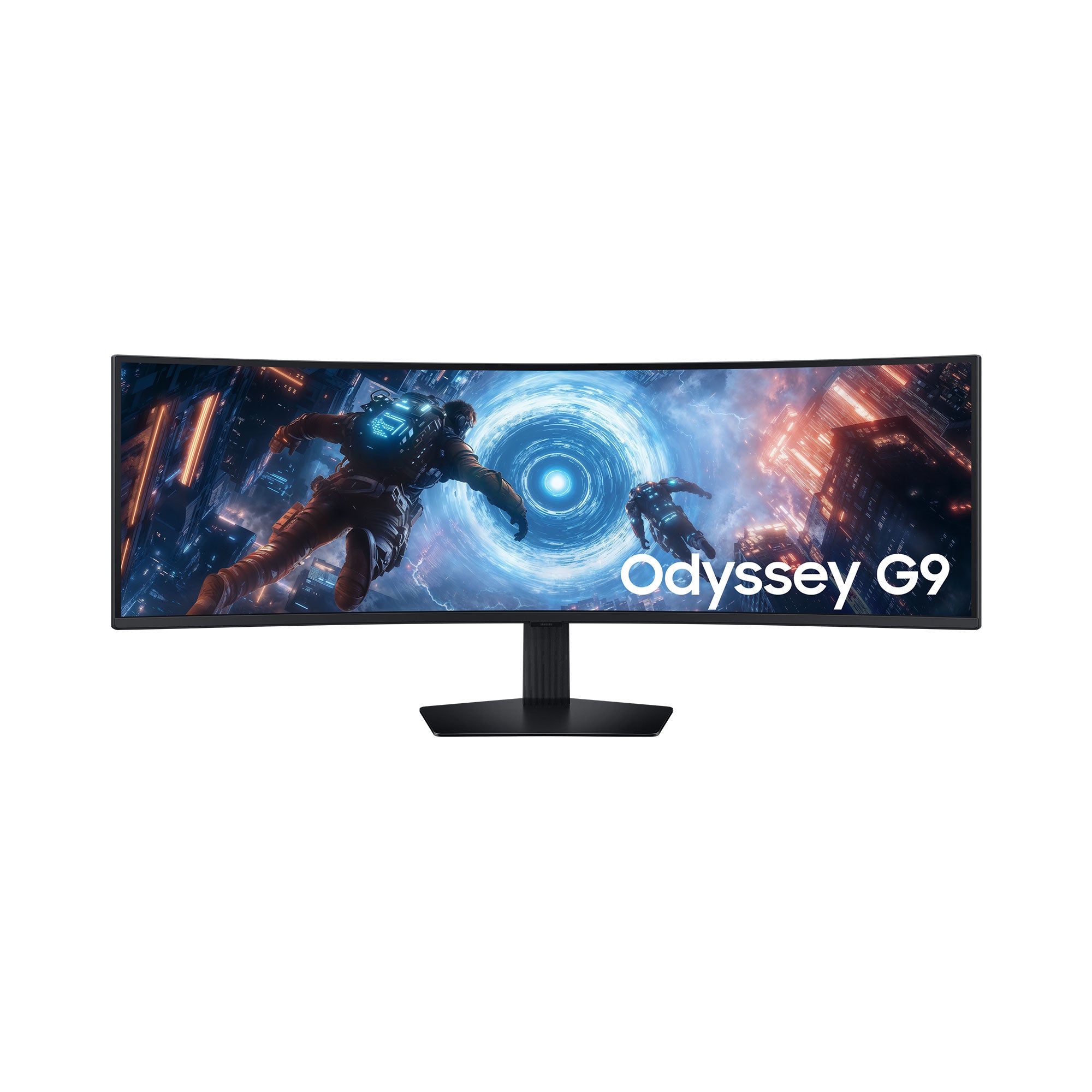 Samsung G91F computer monitor 124.5 cm (49") 5120 x 1440 pixels Dual QHD LCD Black (LS49FG910EUXEN)