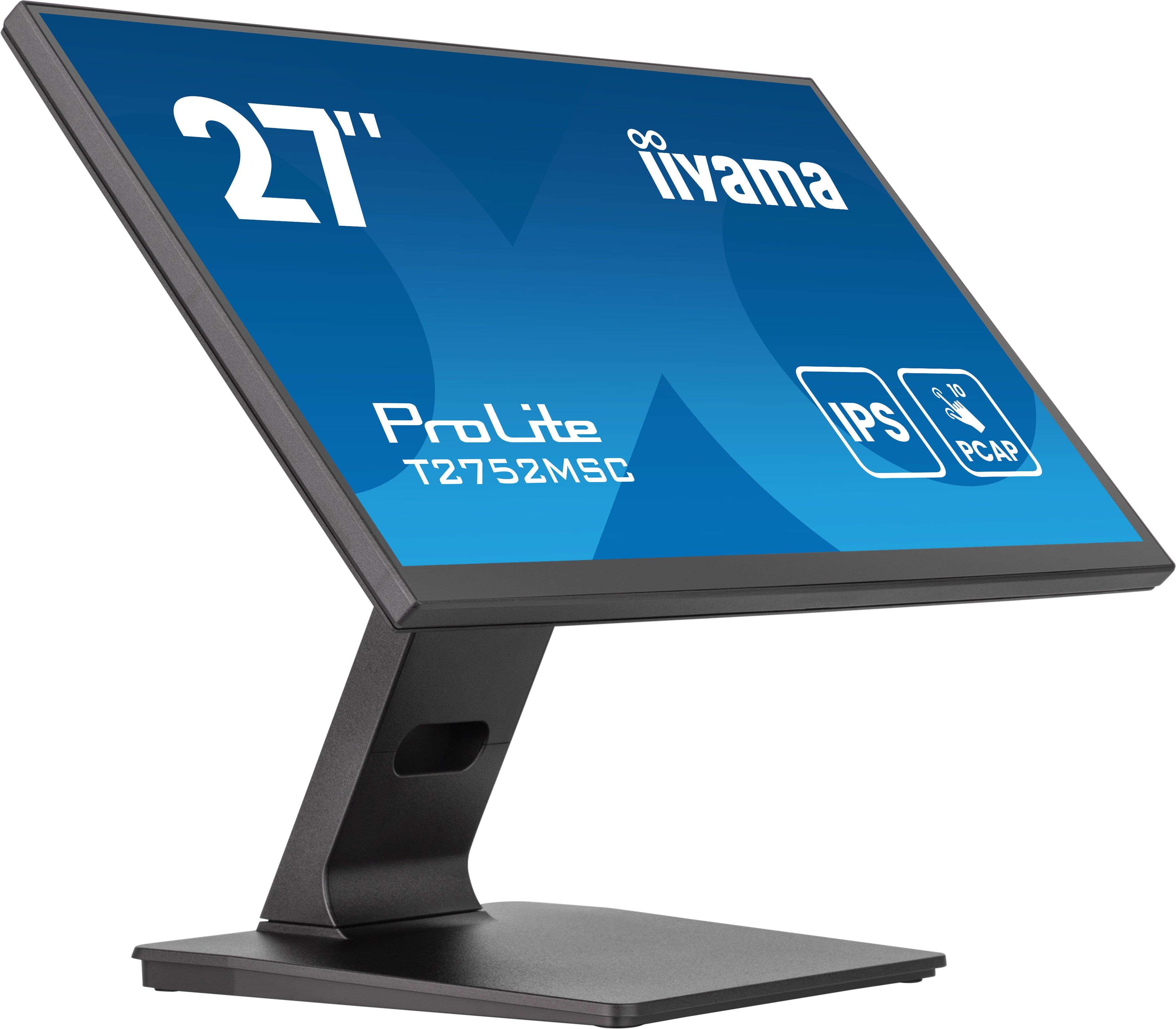 iiyama ProLite T2752MSC-B1AG computer monitor 68.6 cm (27") 1920 x 1080 pixels Full HD LED Touchscreen Black
