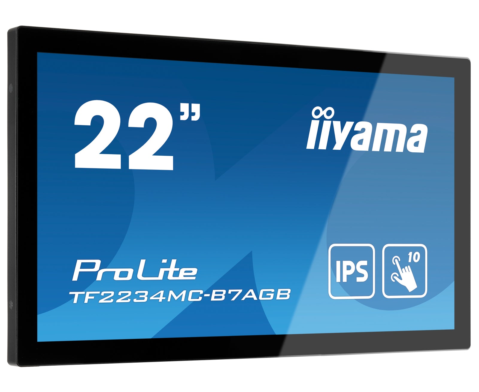 iiyama ProLite TF2234MC-B7AGB computer monitor 54.6 cm (21.5") 1920 x 1080 pixels Full HD LED Touchscreen Multi-user Bla
