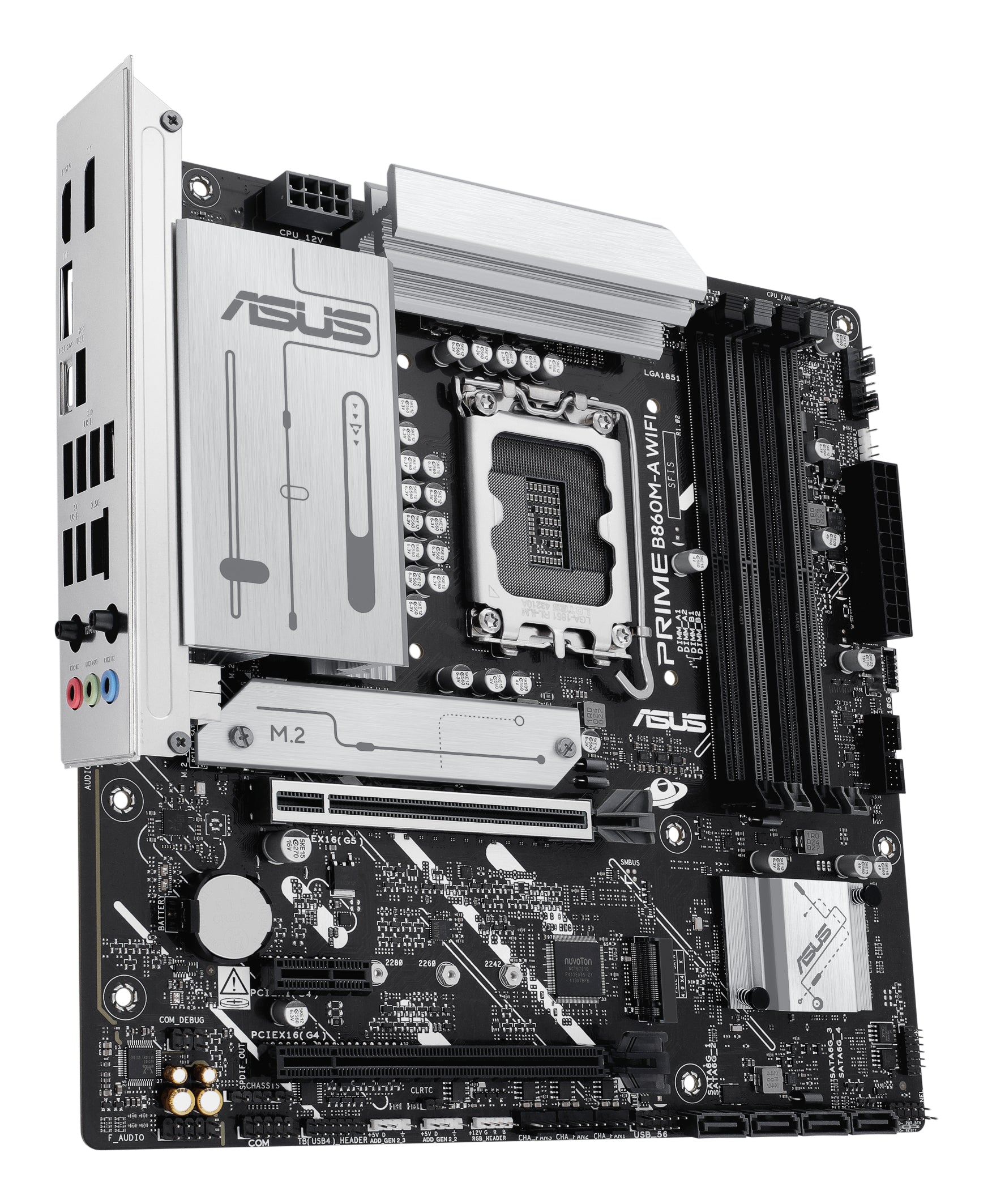 ASUS PRIME B860M-A WIFI Intel B860 LGA 1851 (Socket V1) micro ATX (90MB1JY0-M0EAY0)
