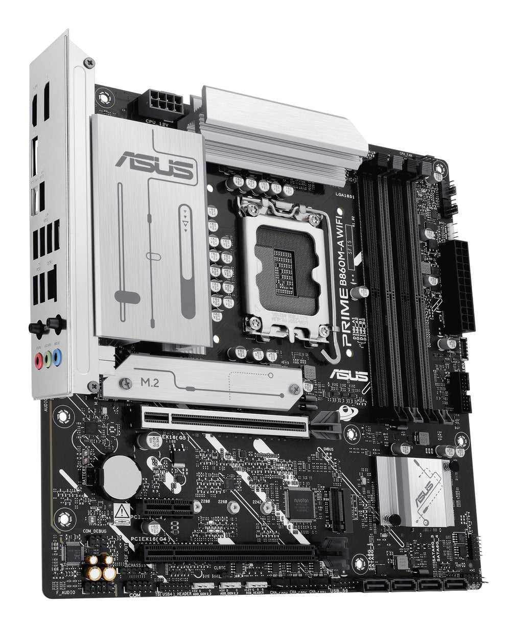 ASUS PRIME B860M-A WIFI Intel B860 LGA 1851 (Socket V1) micro ATX (90MB1JY0-M0EAY0)