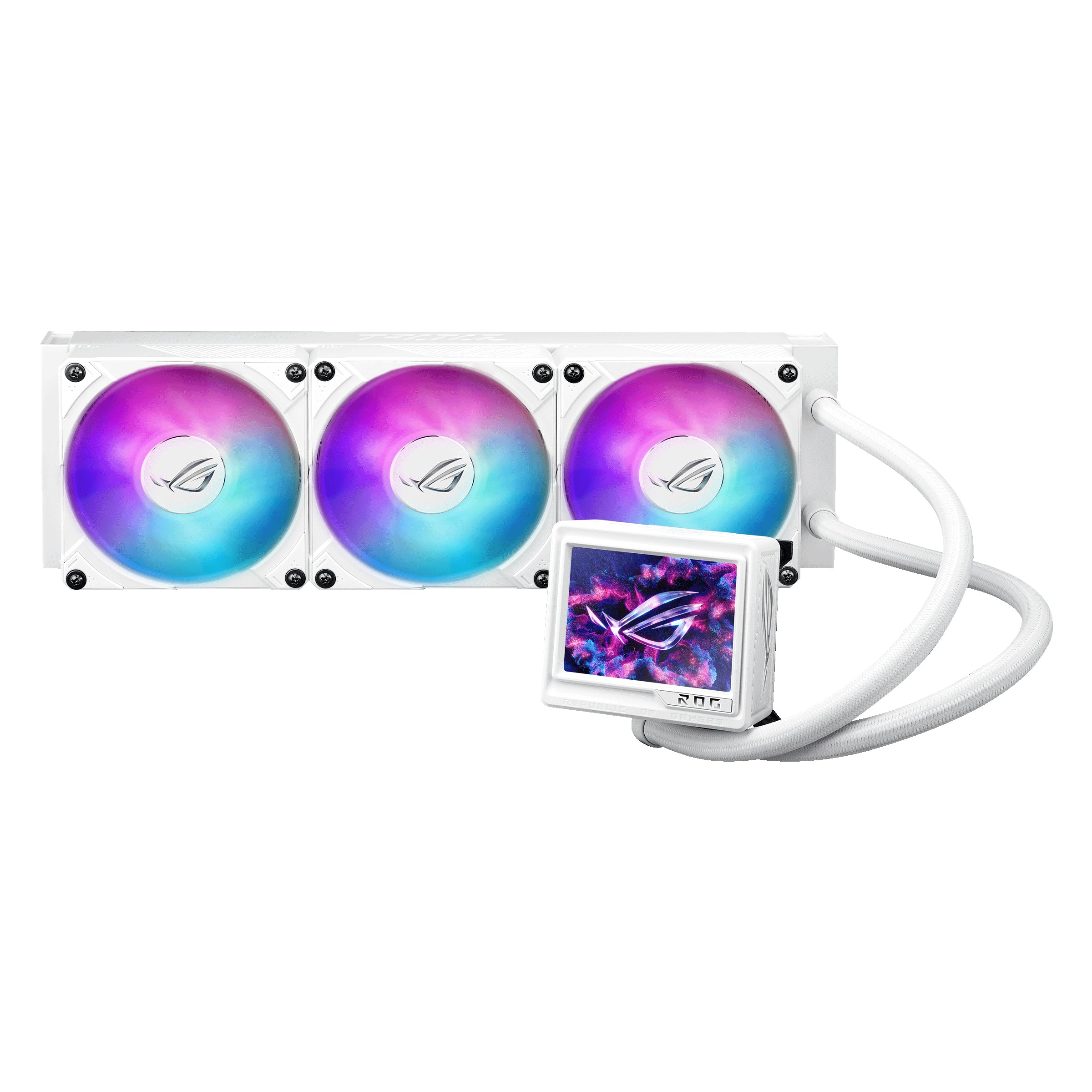 ASUS ROG RYUJIN III 360 ARGB EXTREME WHT Processor All-in-one liquid cooler 12 cm White 1 pc(s) (90RC0132-M0EAY0)