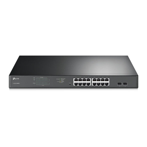 TP-Link JetStream 16-Port Gigabit Easy Smart PoE/PoE+ Switch (TL-SG1218MPE V1)