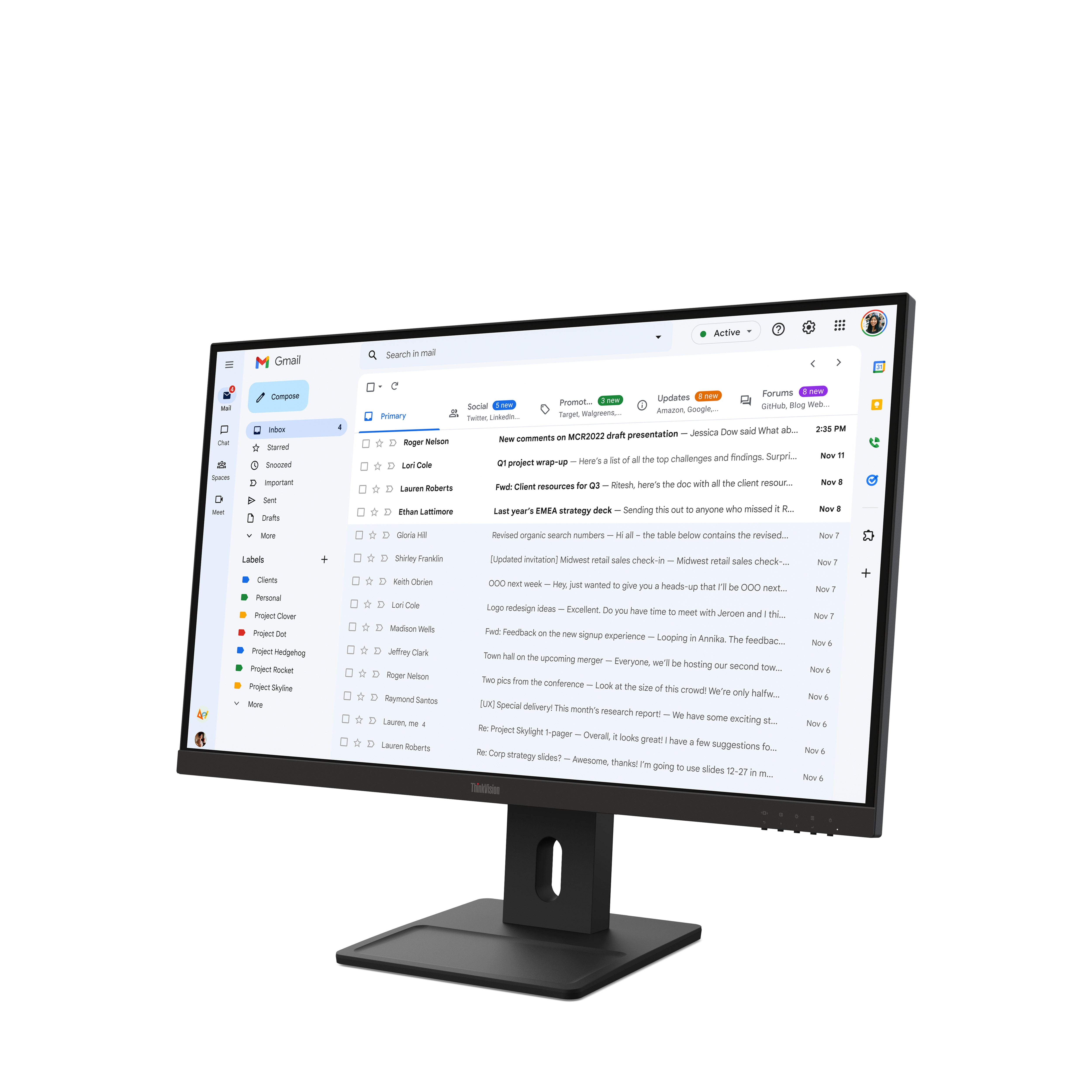 Lenovo ThinkVision E27-40 Monitor (64BCMAT4EU)