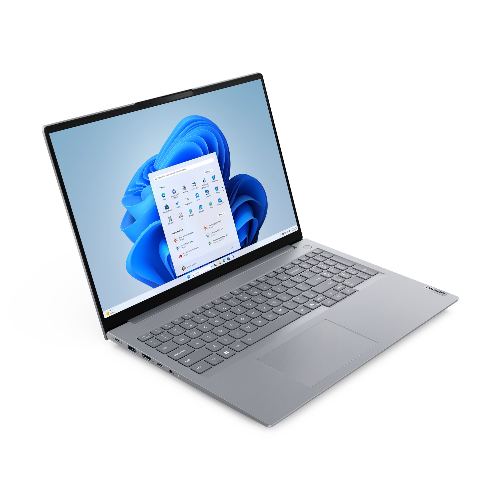 Lenovo ThinkBook 16 G8 IAL Intel Core Ultra 5 225U 16" WUXGA 32 GB 1 TB SSD Windows 11 Pro Grey