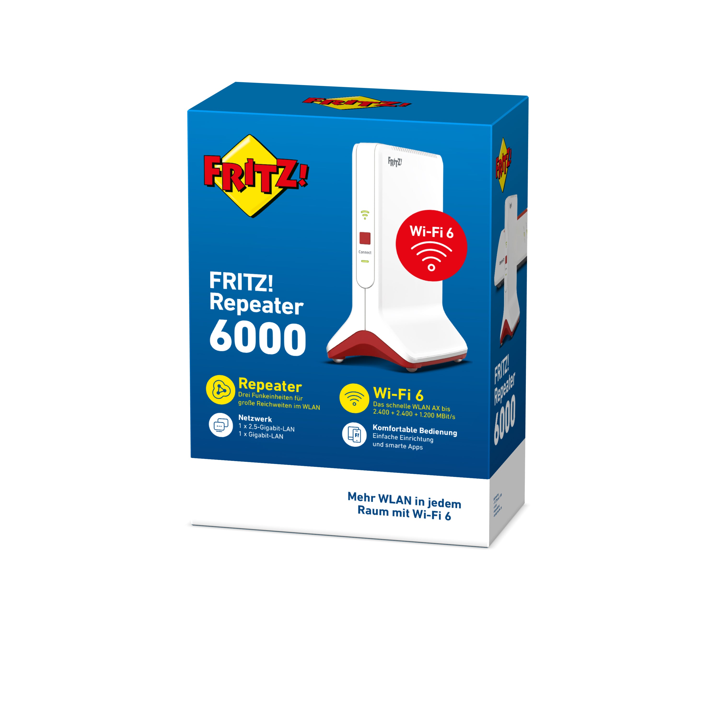 Fritz! Repeater FRITZ! 6000 Red, White (20002908)