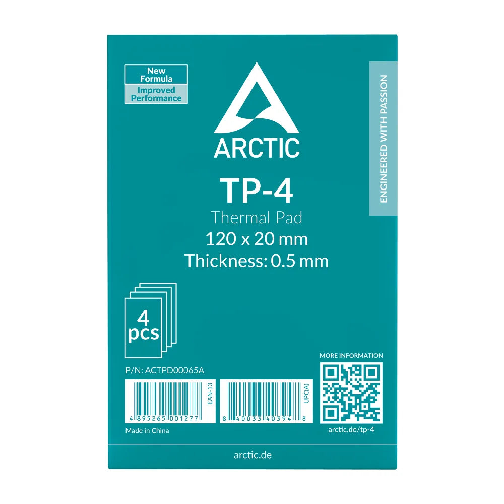 Termalni pad Arctic TP-4 120x20/0.5mm (4-pack)