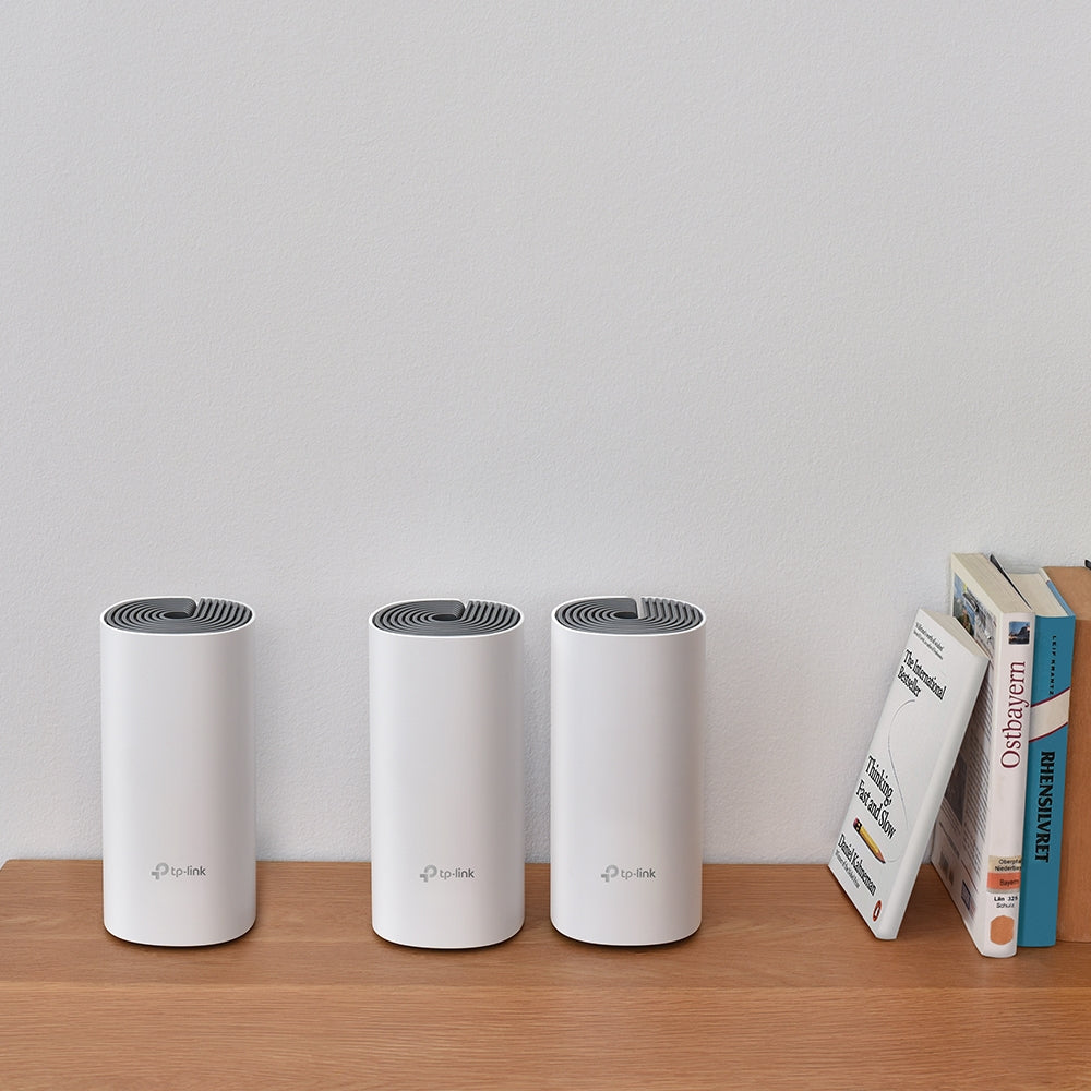 TP-Link AC1200 Whole Home Mesh Wi-Fi System, 3-Pack (DECO E4(3-PACK))