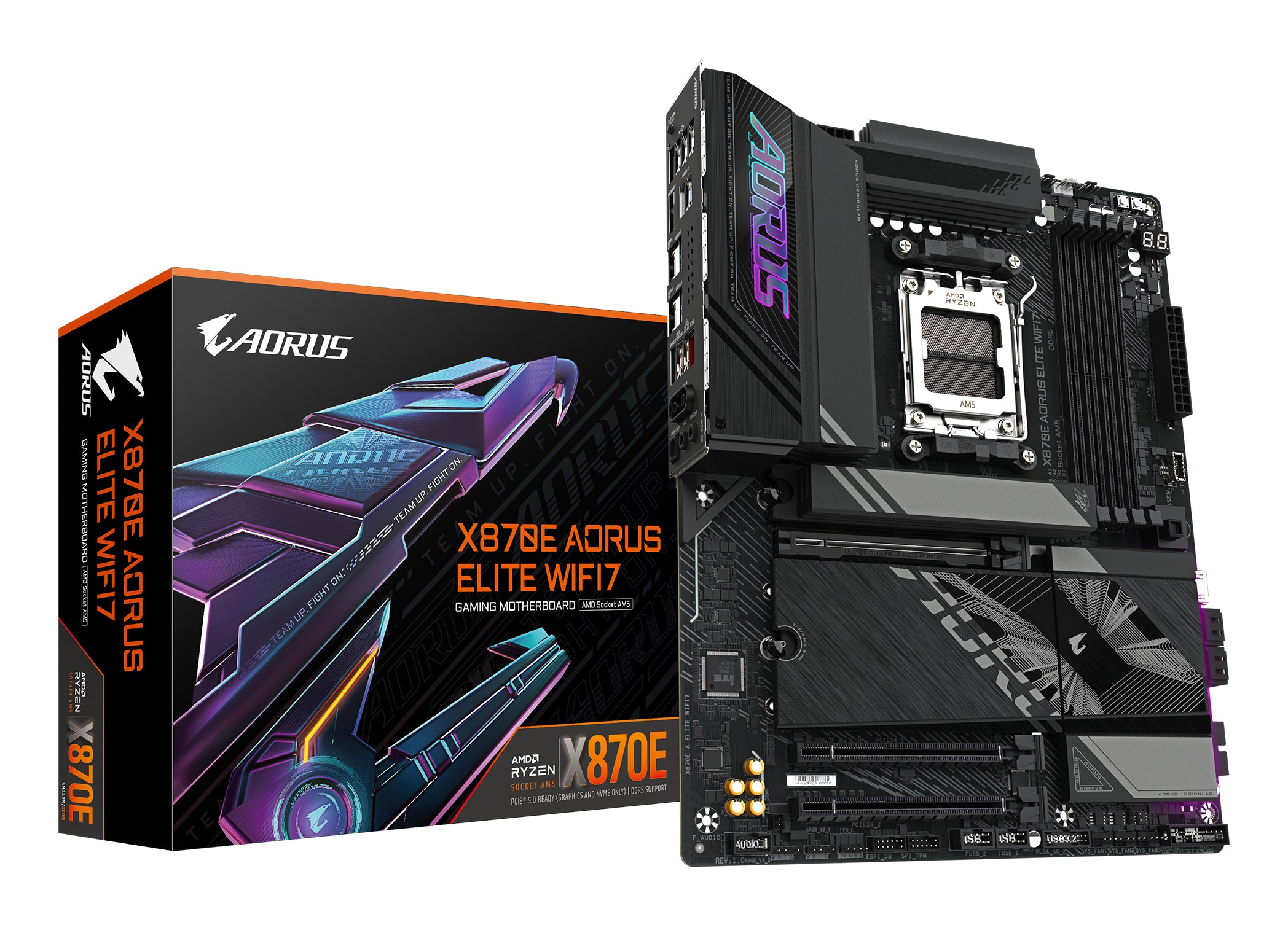 GIGABYTE X870E AORUS ELITE WIFI7 Motherboard (X870E A ELITE WIFI7)