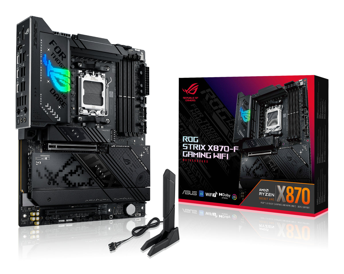 ASUS ROG STRIX X870-F GAMING WIFI AMD X870 Socket AM5 ATX (90MB1IV0-M0EAY0)