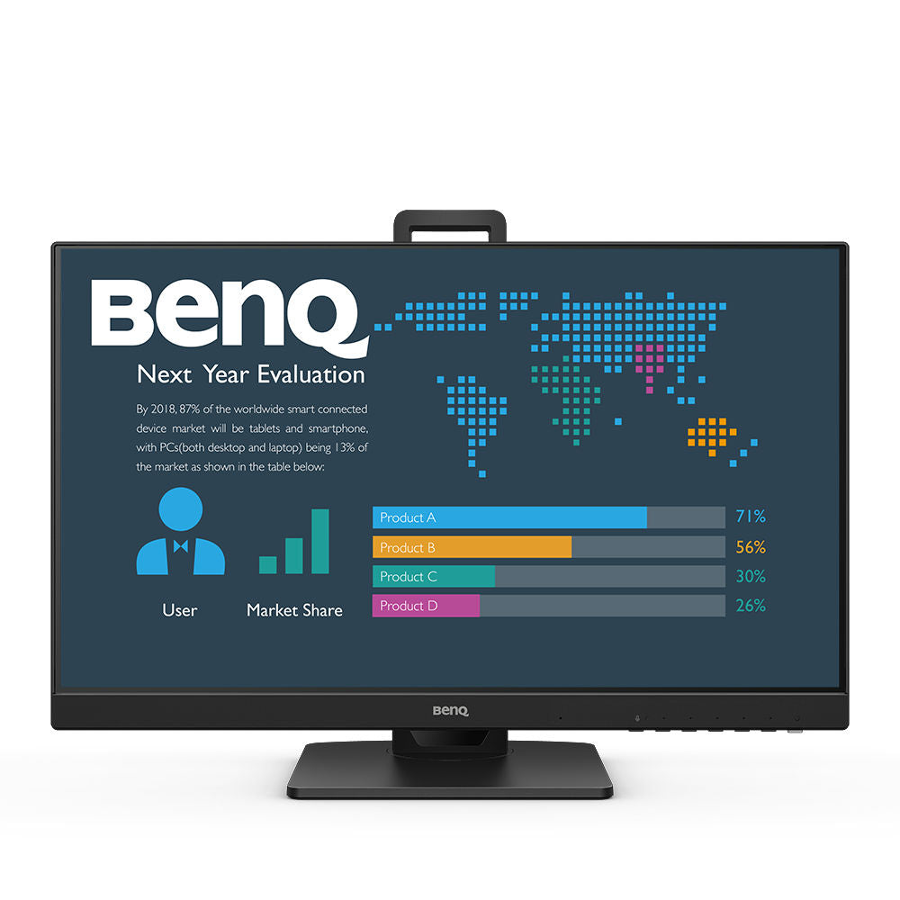 BenQ BL2486TC computer monitor 60.5 cm (23.8") 1920 x 1080 pixels Full HD Black (9H.LMMLB.QBE)