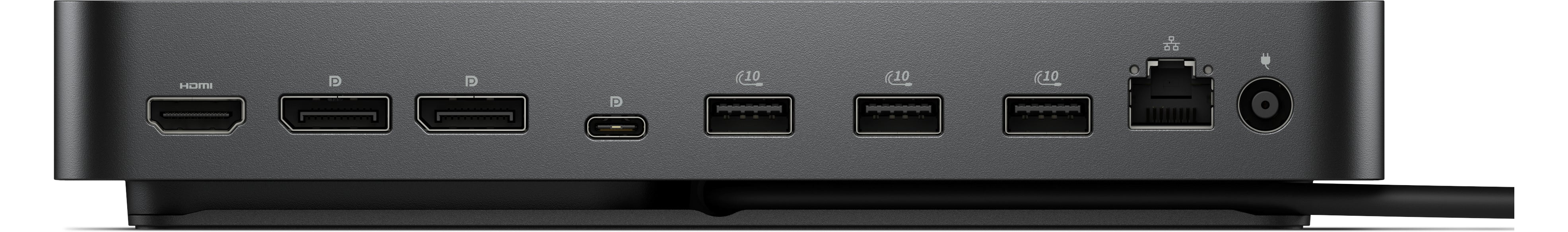 DELL Pro SD25 Wired USB 3.2 Gen 2 (3.1 Gen 2) Type-C Black (210-BRFM)