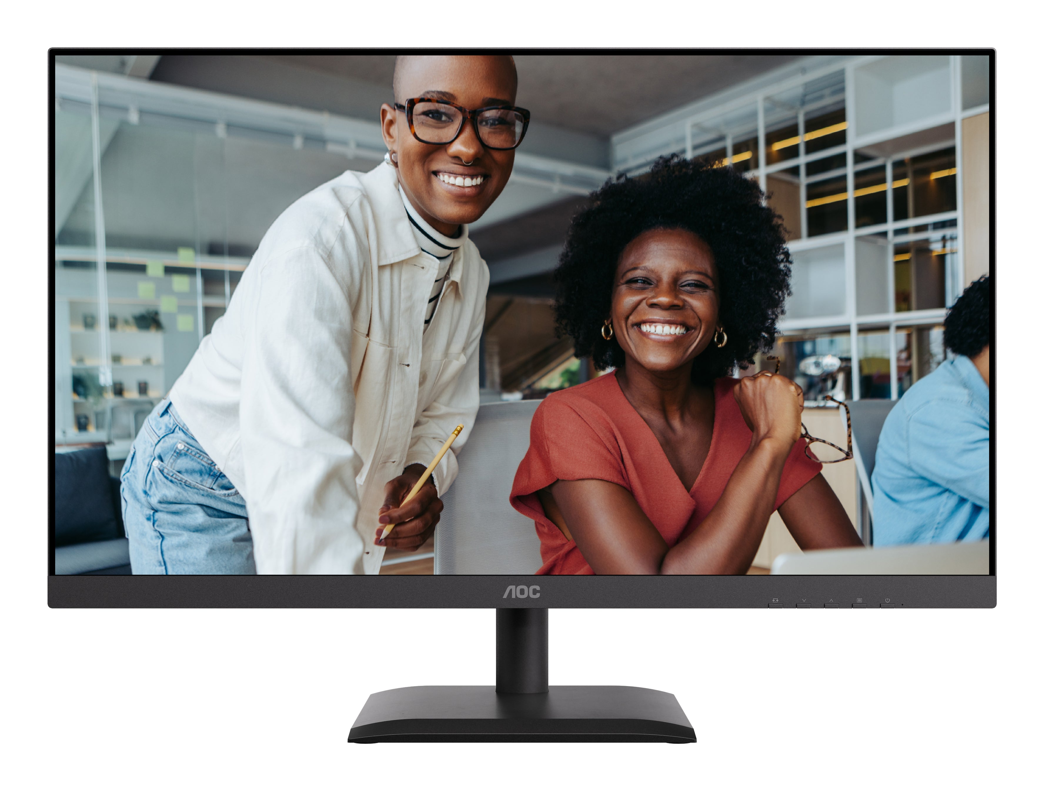 AOC E4 U27E4CV computer monitor 68.6 cm (27") 3840 x 2160 pixels 4K Ultra HD LED Black