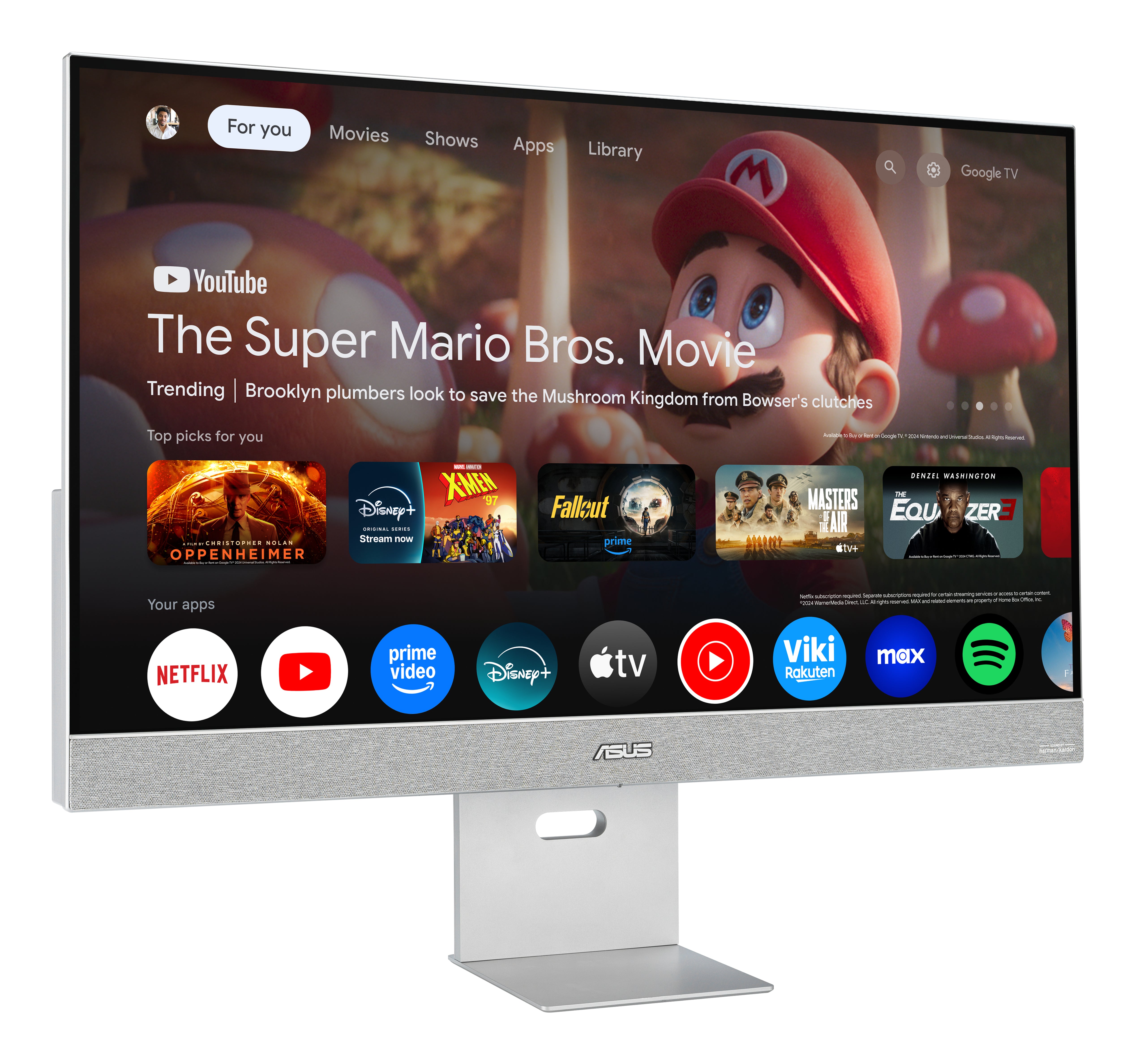 ASUS ZenScreen MS32UC computer monitor 80 cm (31.5") 3840 x 2160 pixels 4K Ultra HD LED Grey, White