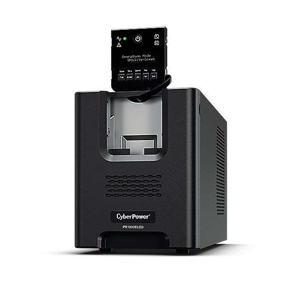CyberPower PR1000ELCD uninterruptible power supply (UPS) Line-Interactive 1 kVA 900 W 8 AC outlet (s)