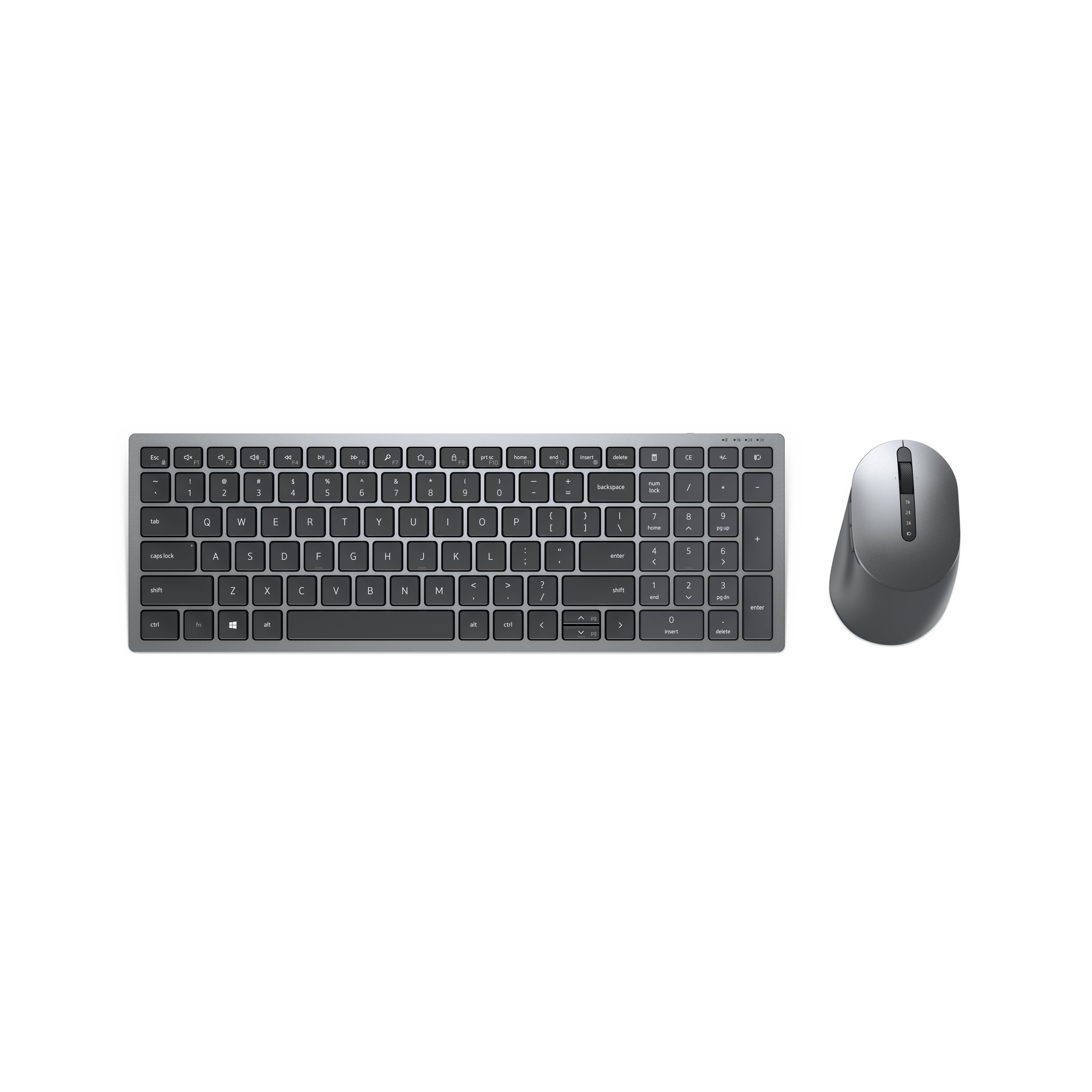 DELL Pro Plus Compact Keyboard and Mouse - KM7120W - US International (QWERTY) (580-AIWM)