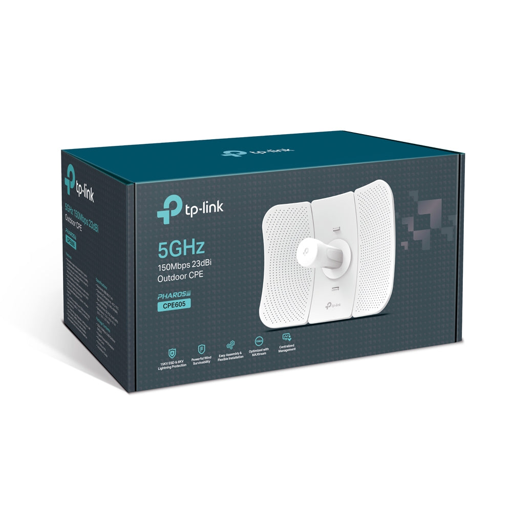 TP-Link 5GHz 150Mbps 23dBi Outdoor CPE (CPE605)