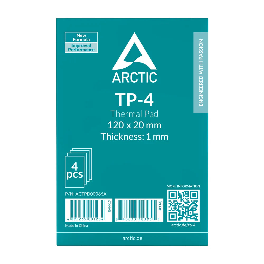 Termalni pad Arctic TP-4 120x20/1.0mm (4-pack)