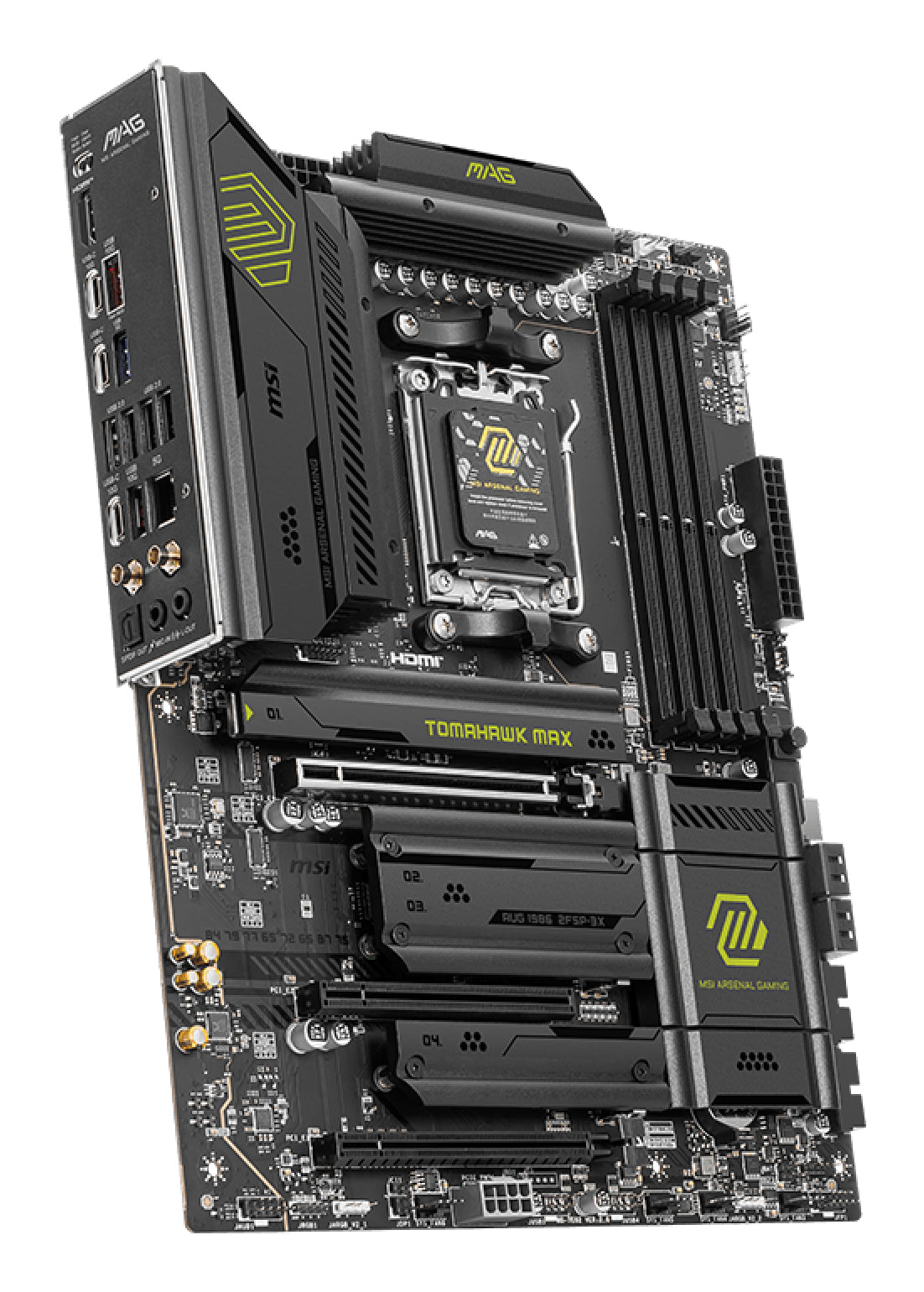 MSI MAG B850 TOMAHAWK MAX WIFI motherboard AMD B850 Socket AM5 ATX (7E62-002R)