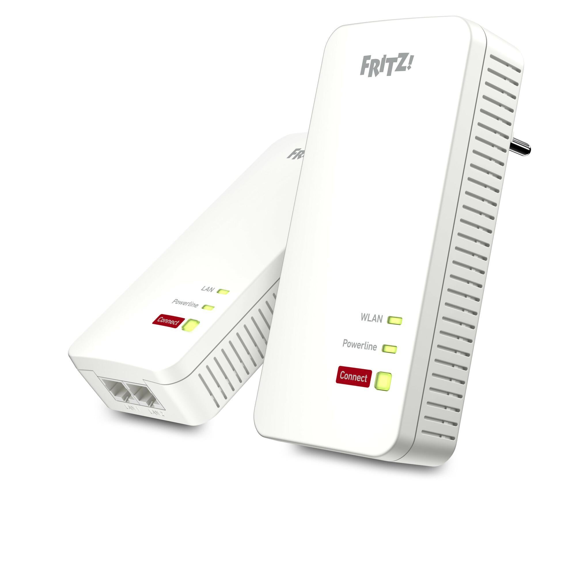 Fritz! Powerline 1240 AX WLAN Set 1200 Mbit/s Ethernet LAN Wi-Fi White 2 pc(s) (20003021)