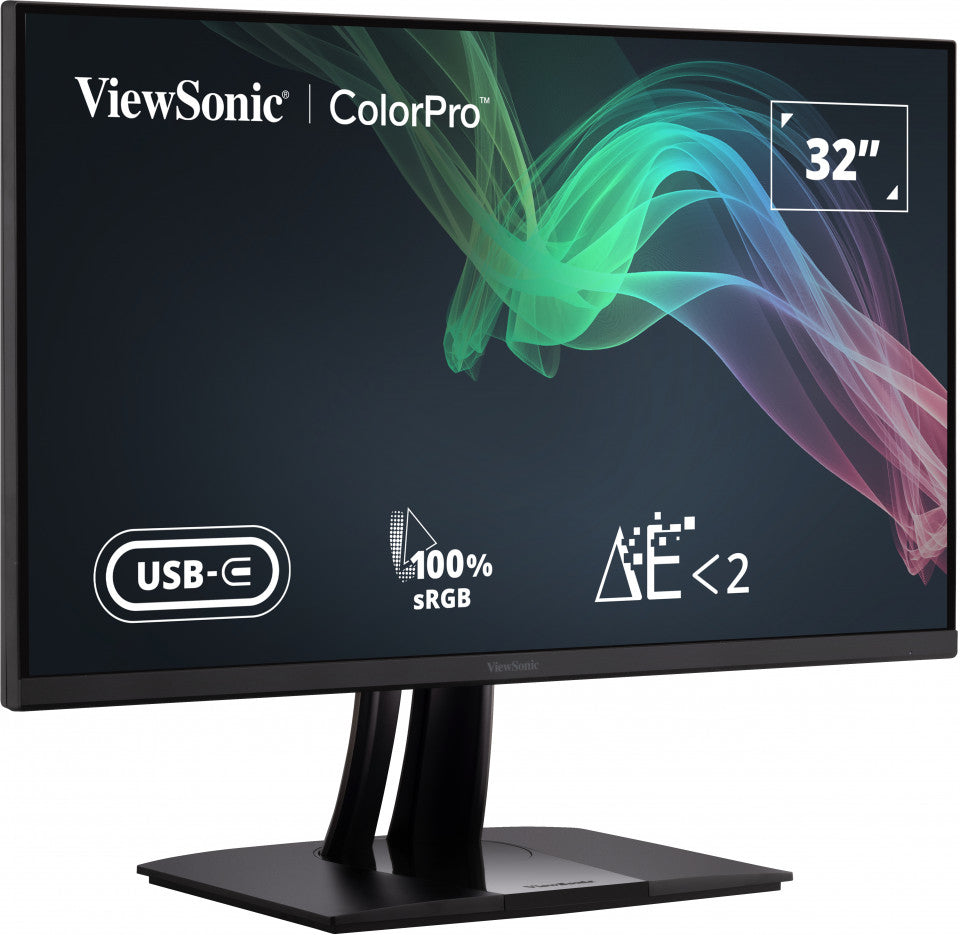 Viewsonic VP56 computer monitor 81.3 cm (32") 3840 x 2160 pixels 4K Ultra HD LED Black (VP3256-4K)