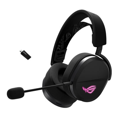 ASUS ROG Pelta Headset Wired & Wireless Head-band Gaming USB Type-C Bluetooth Black (90YH0410-BHUA00)