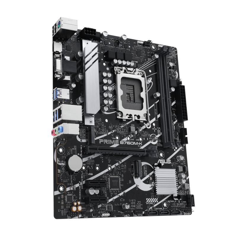 ASUS PRIME B760M-K Intel B760 LGA 1700 micro ATX (90MB1FI0-M1EAY0)