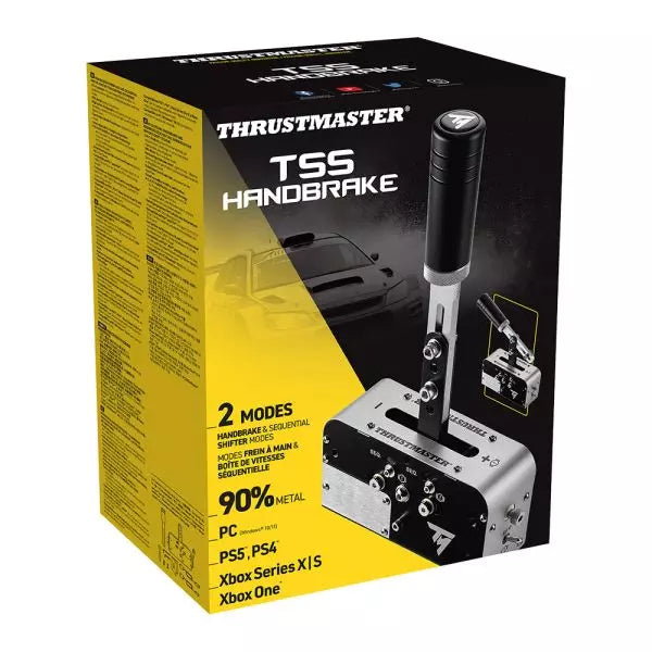 Thrustmaster TSS Handbrake Black, Silver USB Analogue / Digital PC, PlayStation 4, PlayStation 5, Xbox One, Xbox One S, Xbox One X, Xbox Series S, Xbo