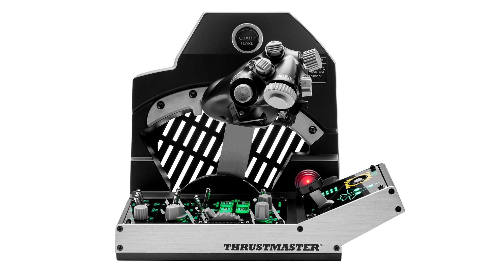 Thrustmaster Viper TQS Mission Pack Black USB Flight Sim Analogue / Digital PC (4060254)