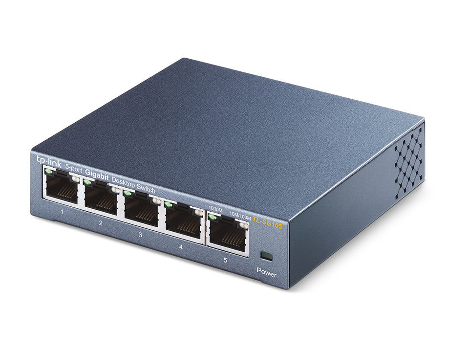 TP-Link 5-Port 10/100/1000Mbps Desktop Network Switch (TL-SG105)