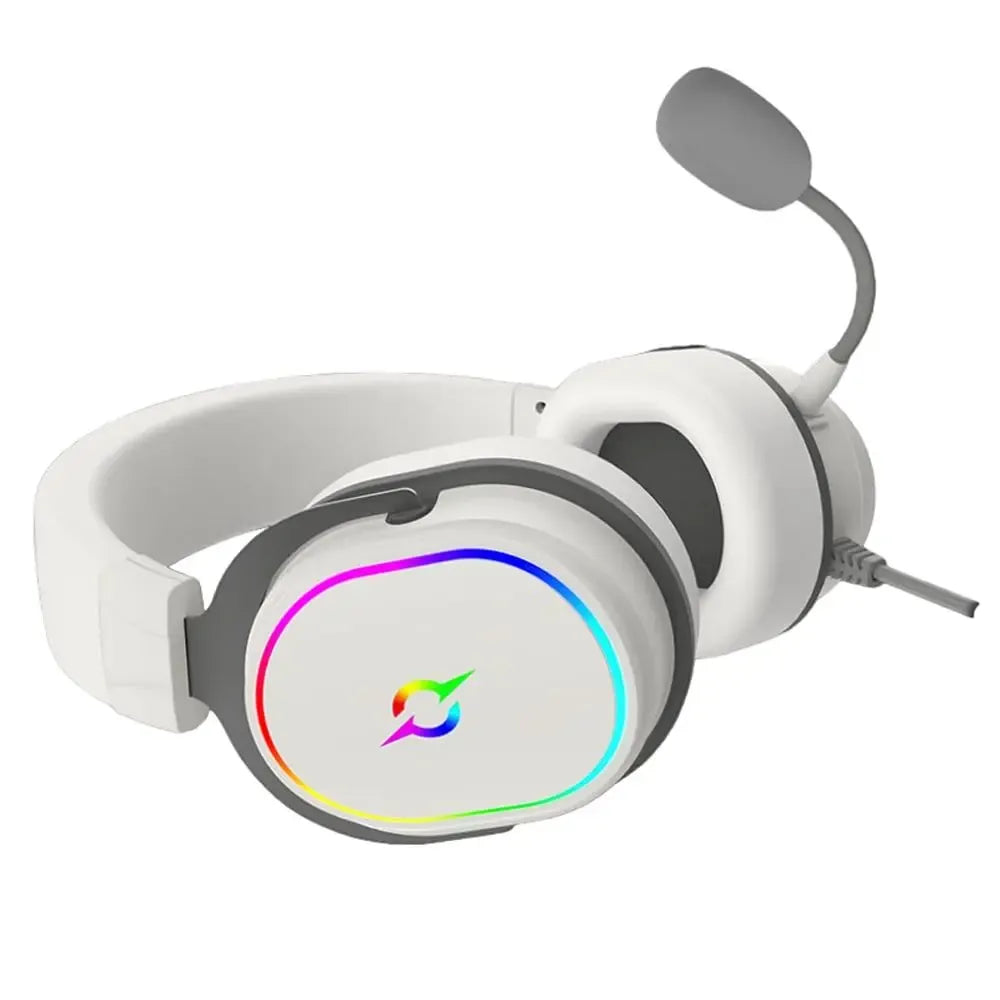 Slušalice AQIRYS Altair White 7.1 RGB USB