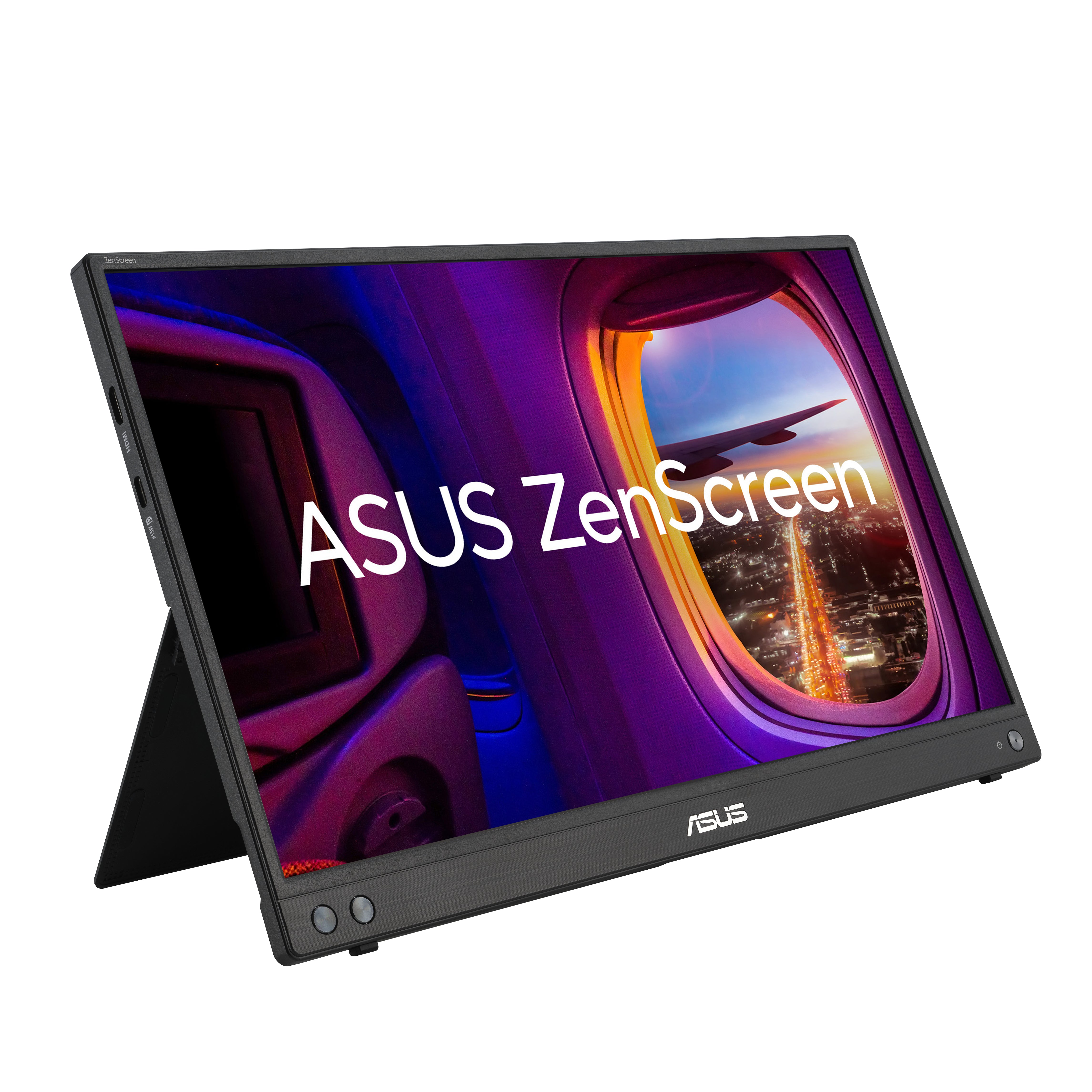 ASUS MB16AHV computer monitor 39.6 cm (15.6") 1920 x 1080 pixels Full HD LCD Black (90LM0383-B01N70)