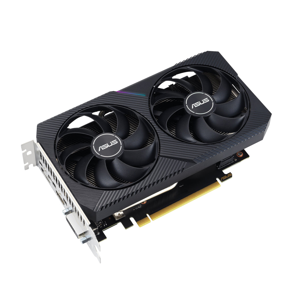 ASUS Dual -RTX3050-O8G-V2 NVIDIA GeForce RTX 3050 8 GB GDDR6 (90YV0GH6-M0NA00)