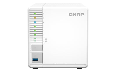 QNAP TS-364 NAS Tower Intel® Celeron® N5095 8 GB DDR4 0 TB QNAP Turbo System White (TS-364-8G)