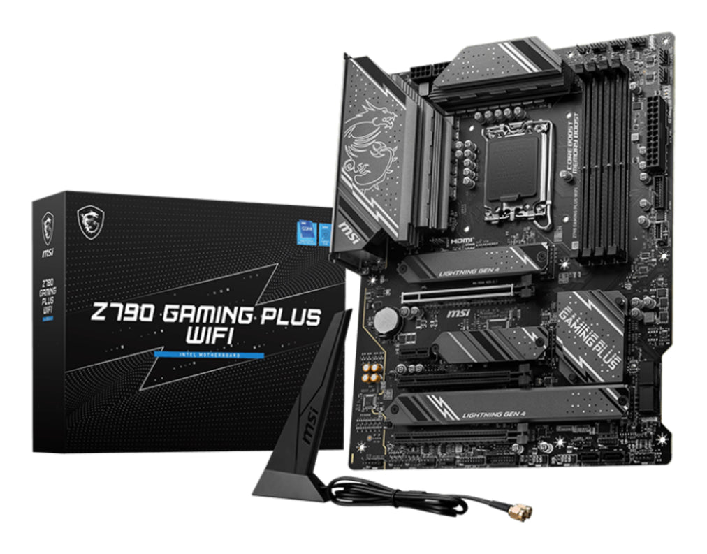 MSI Z790 GAMING PLUS WIFI motherboard Intel Z790 LGA 1700 ATX (7E06-026R)